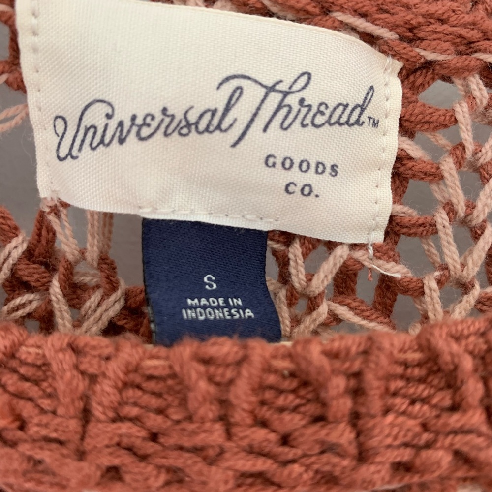 Universal Thread Sweater Pullover Open Stitch Tun… - image 2